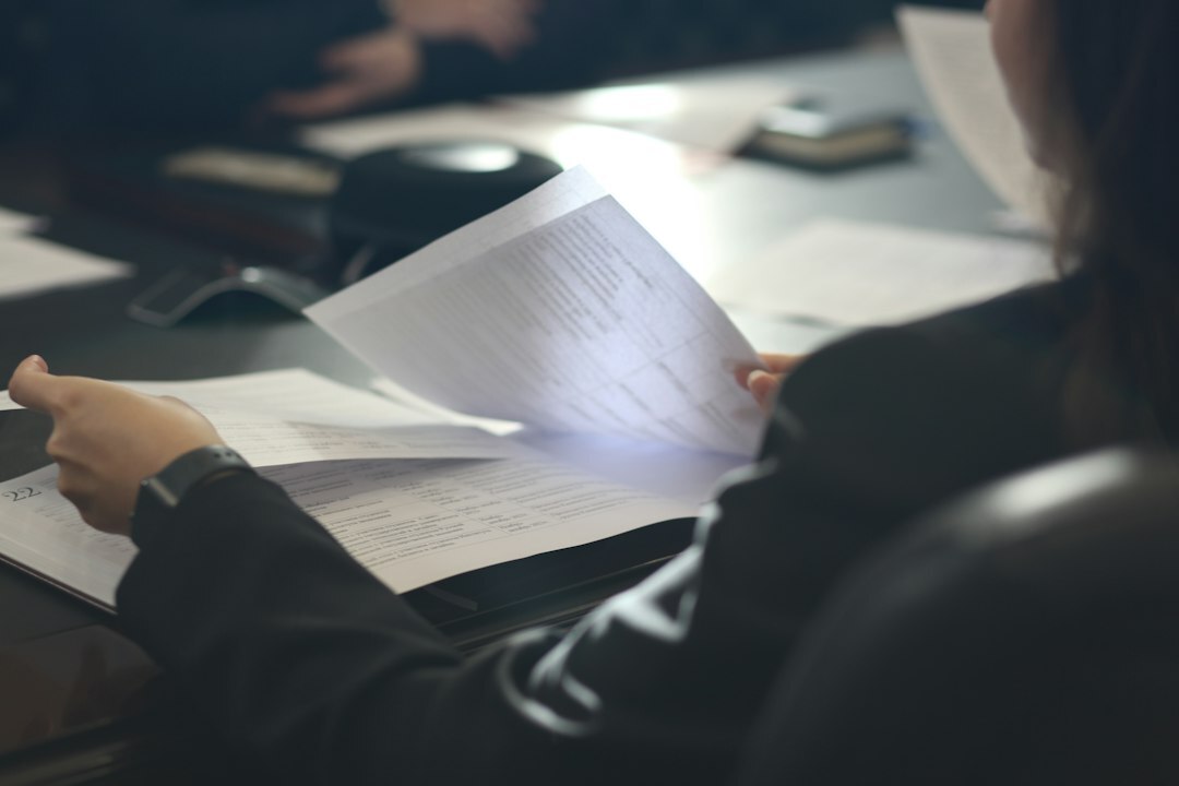 investigators reviewing files