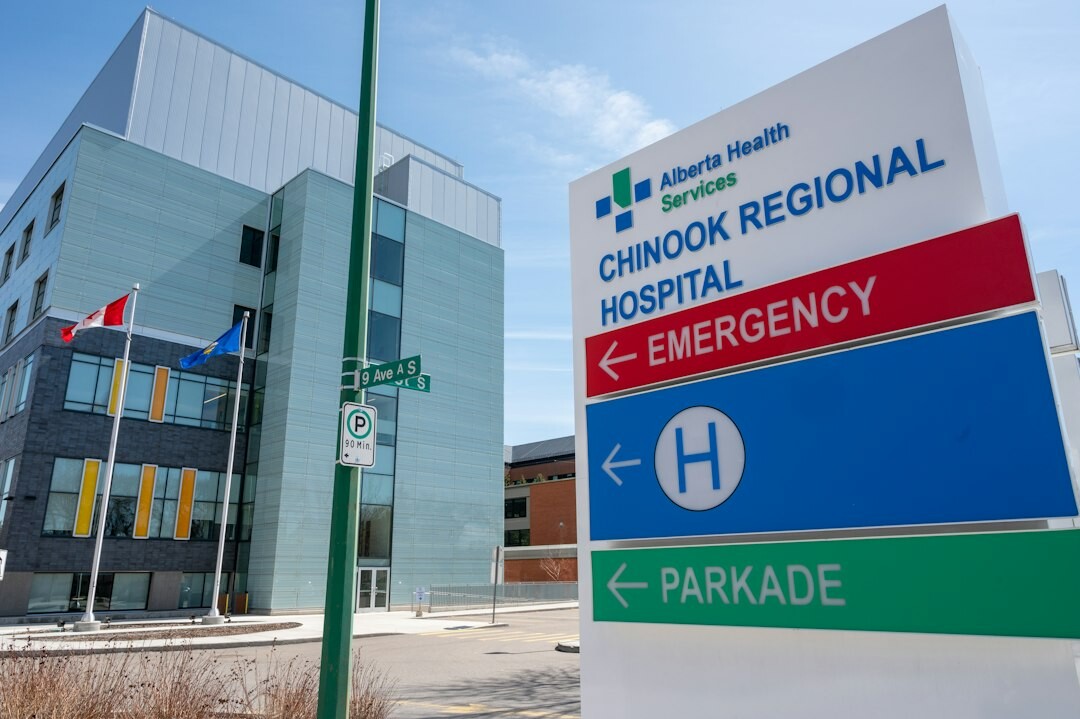 city hospital exterior