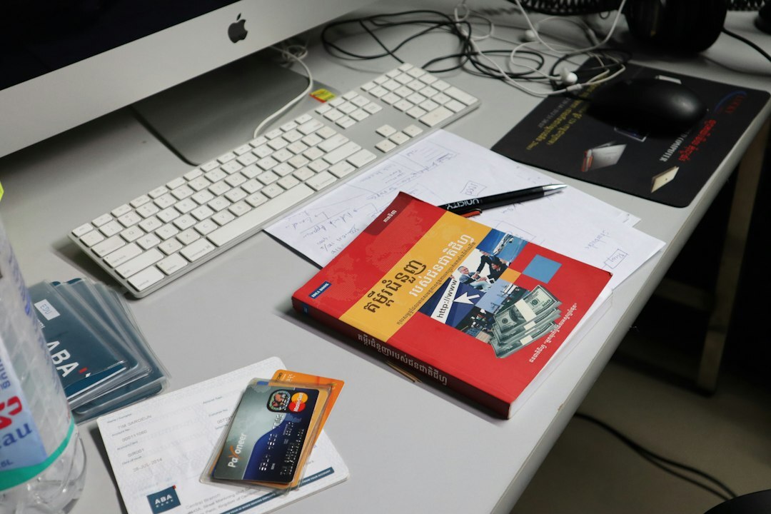 government documents on desk