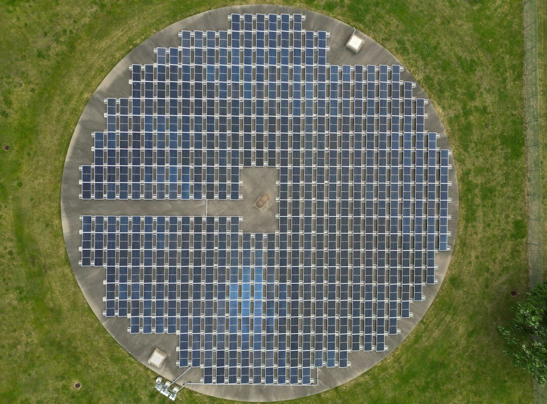 green energy solar panels